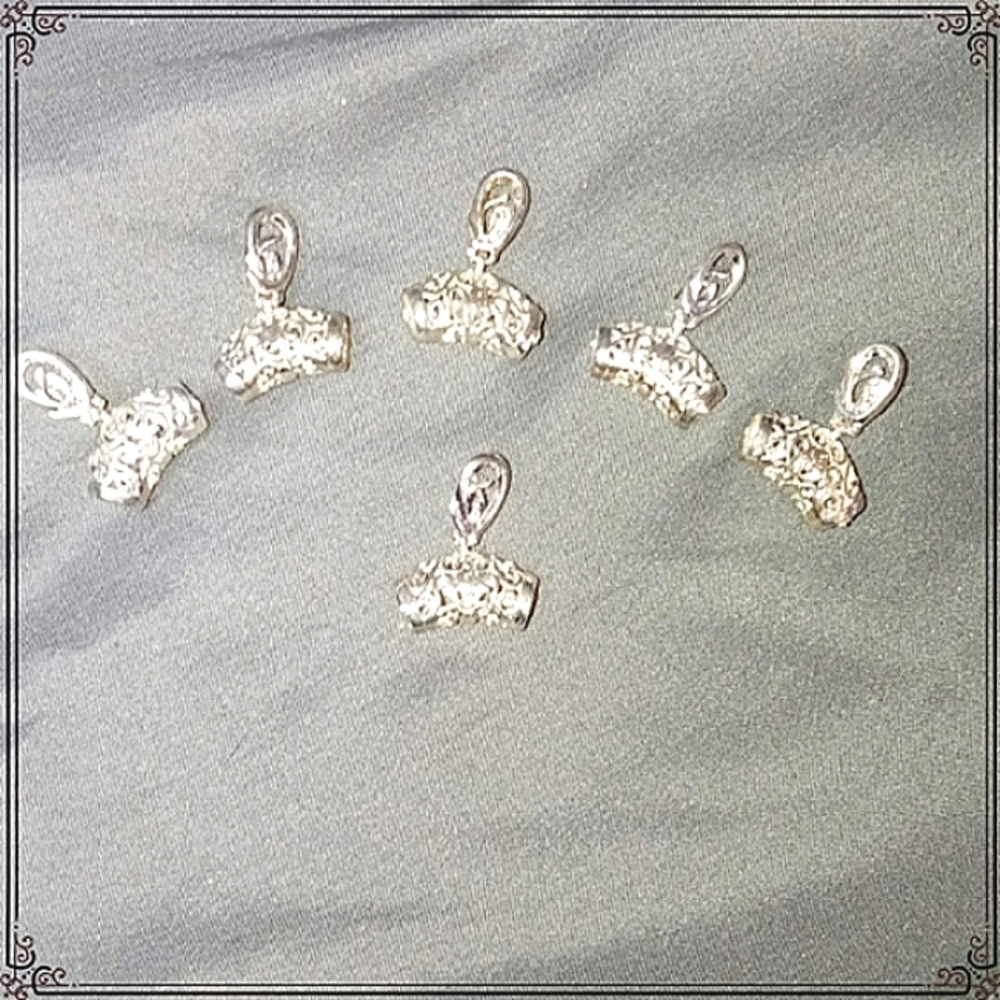 Silver Necklace Charms